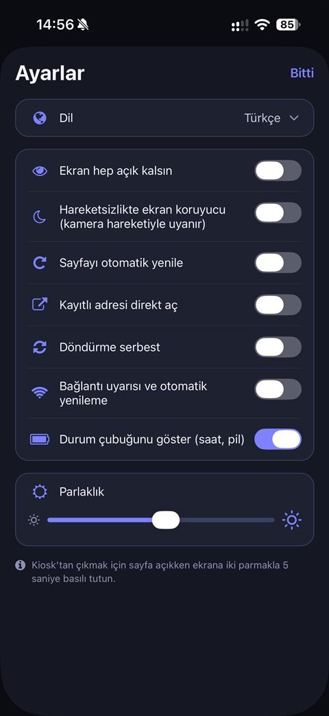 Ayarlar